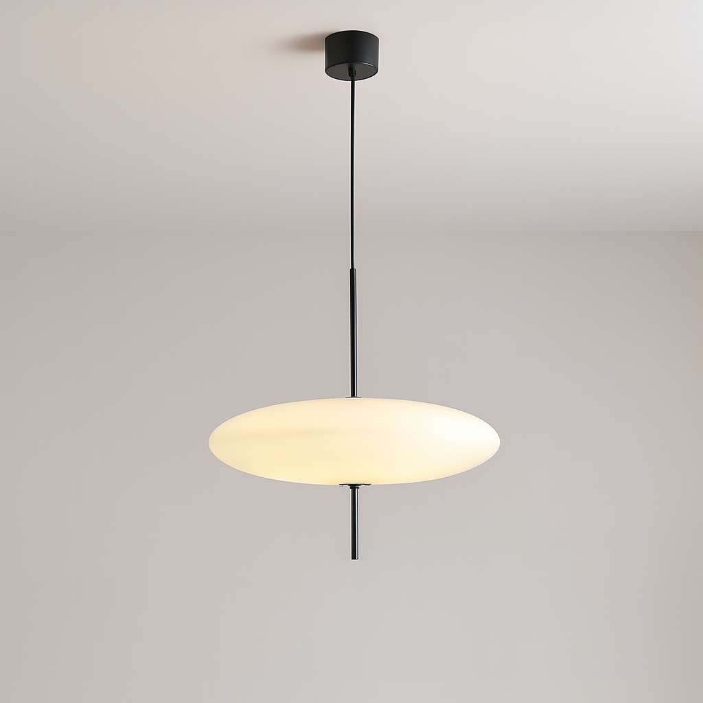 Modern Pendant Light  Oval Glass LED Hanging Lamp - Product detail 5
