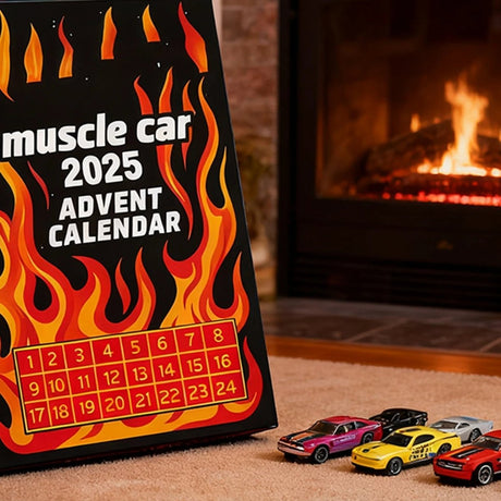Muscle Car Advent Calendar  24 Die-Cast Miniature Vehicles - Product detail 5