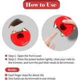 Electric Nail Clipper  Precision USB Rechargeable Trimmer - Product detail 6