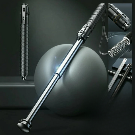 Tactical Walking Stick  Compact Self-Defense Hiking Aid - Product detail 9