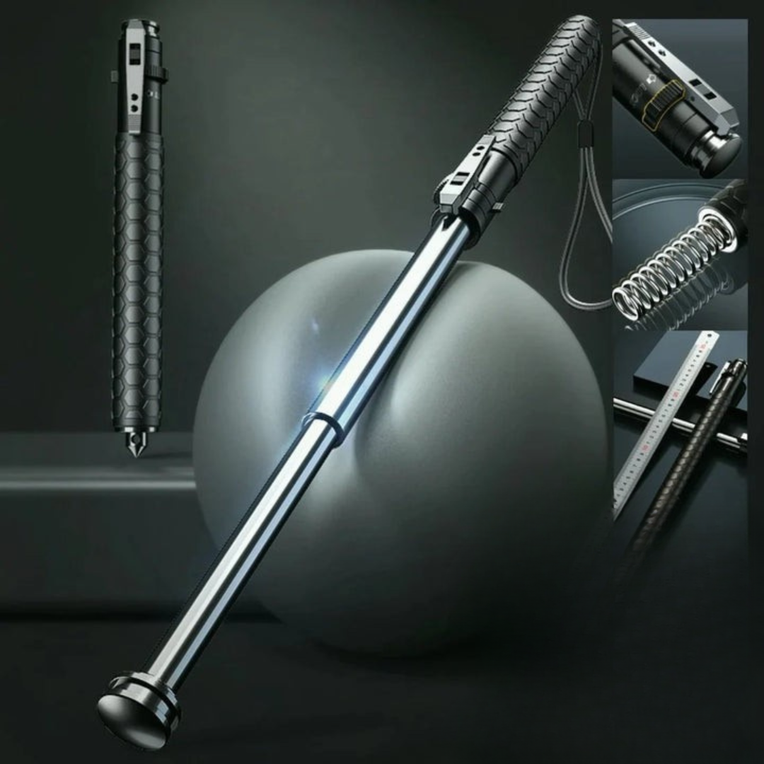 Tactical Walking Stick  Automatic Retractable Design - Product detail 9