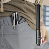 Adjustable Walking Stick  Automatic Folding Design With Quad Base - Detailed view