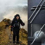 Adjustable Walking Stick  Automatic Folding Design With Quad Base - Product detail 6