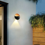 Modern Outdoor Wall Light  Round LED Garden Sconce - Product detail 5
