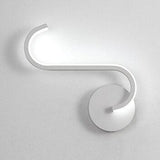 Modern LED Wall Sconce  Curved Aluminum Half-Circle Design - Product detail 13