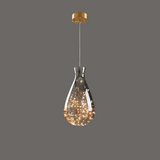 Modern Glass Pendant Light  Smoked Grey LED Collection - Product detail 21