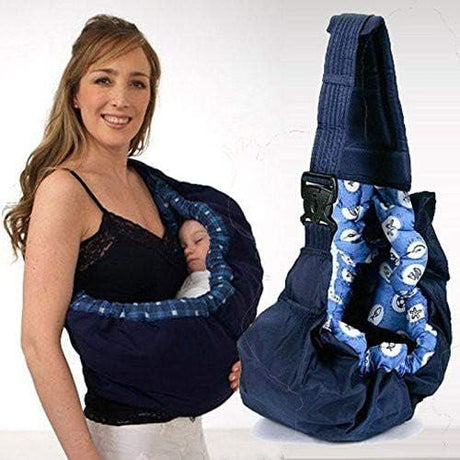 Newborn Baby Carrier Sling  Adjustable Comfort Wrap With Support Strap - Product showcase