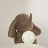 Decorative Elephant Table Lamp  Terracotta Resin Design - Product detail 14