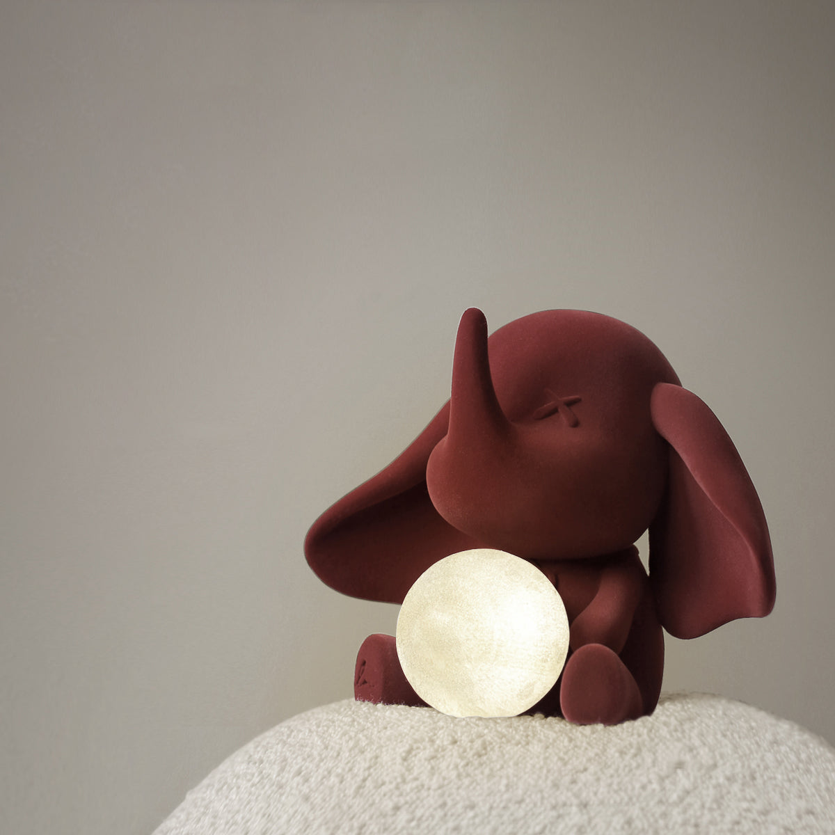 Decorative Elephant Table Lamp  Terracotta Resin Design - Product detail 43