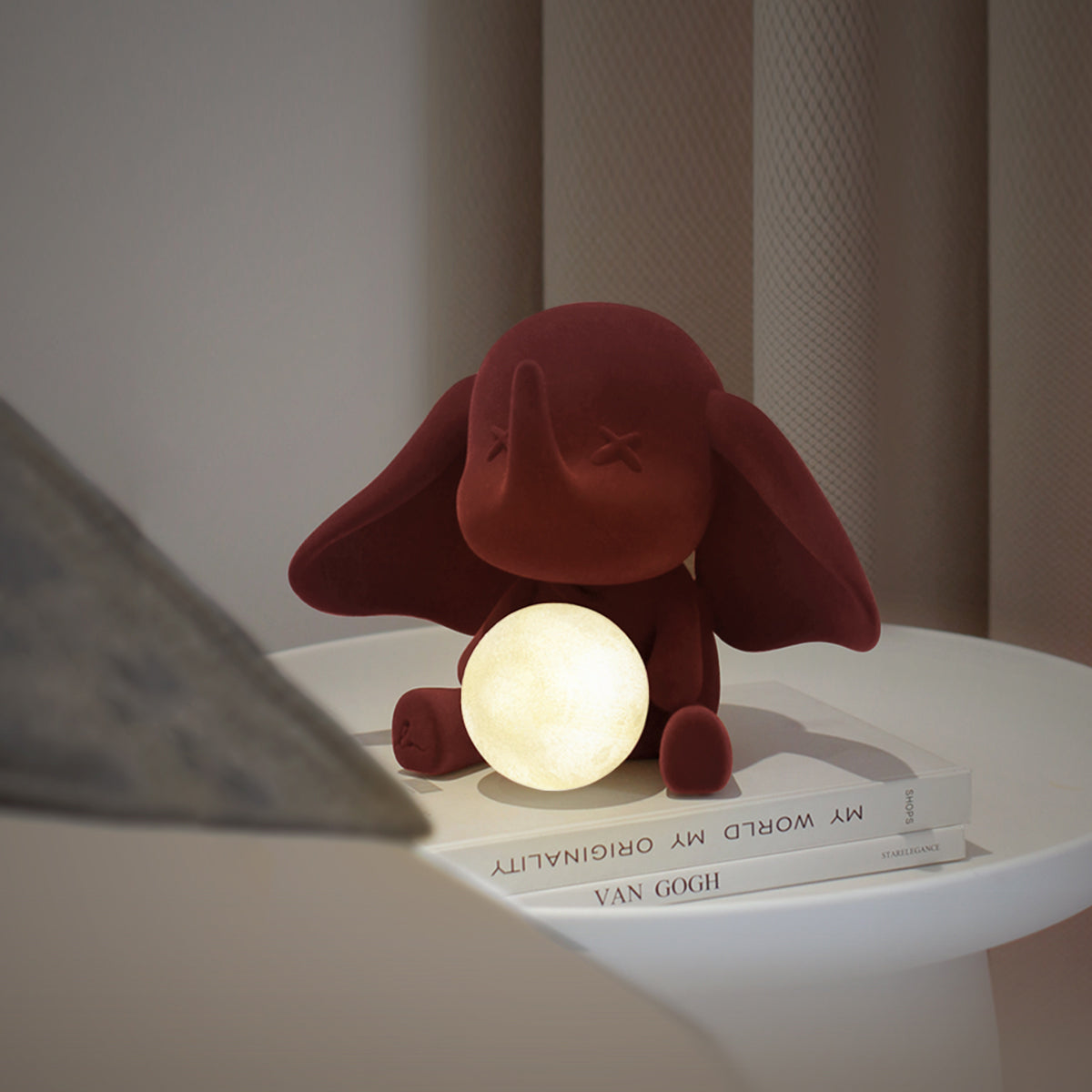 Decorative Elephant Table Lamp  Terracotta Resin Design - Product detail 29