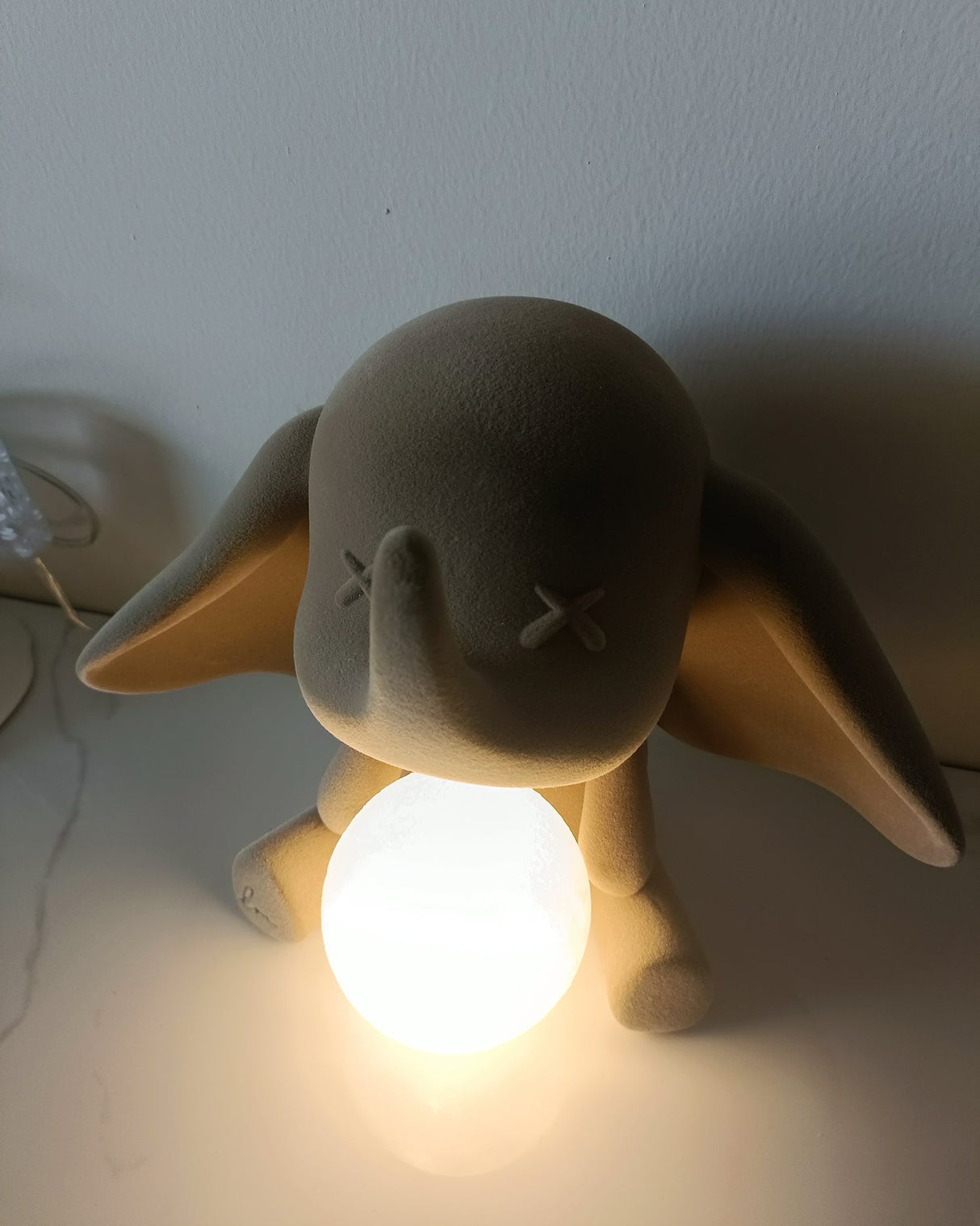 Decorative Elephant Table Lamp  Terracotta Resin Design - Product detail 28