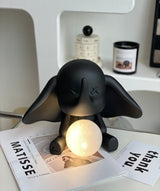 Decorative Elephant Table Lamp  Terracotta Resin Design - Product detail 18