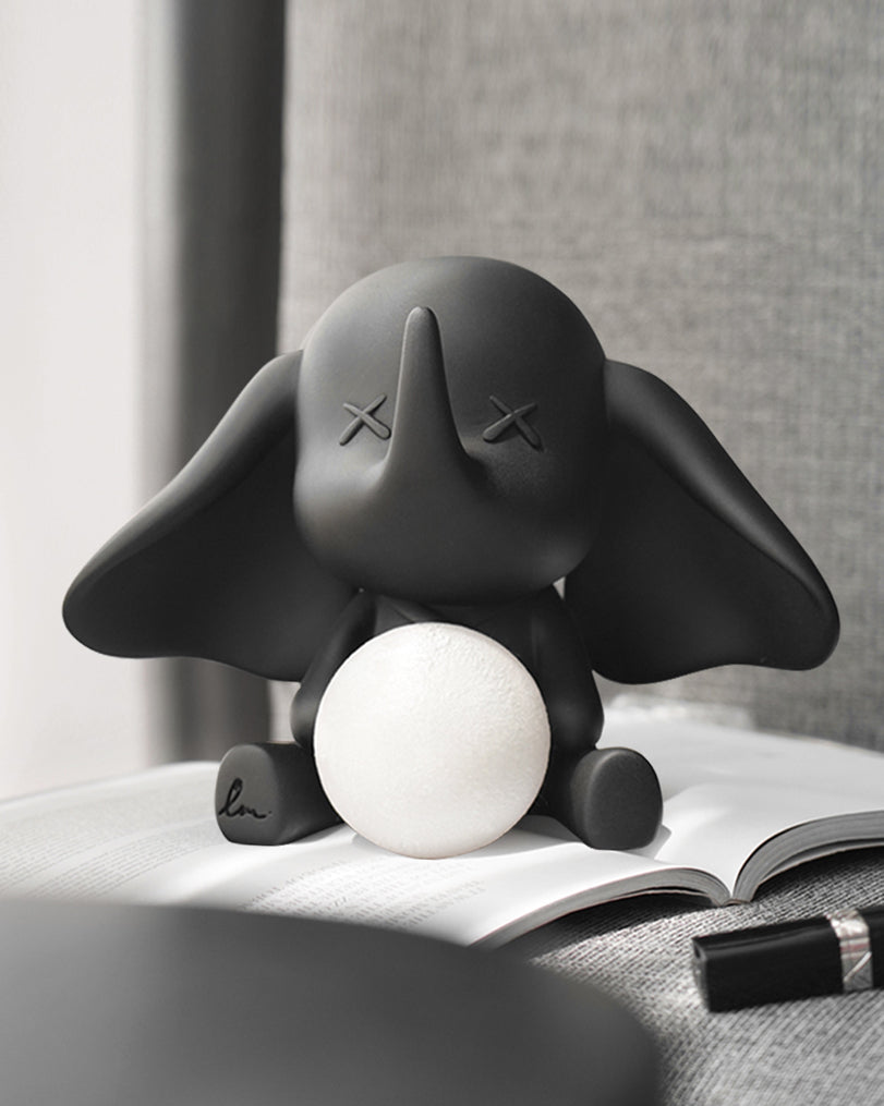 Decorative Elephant Table Lamp  Terracotta Resin Design - Product detail 4