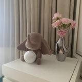 Decorative Elephant Table Lamp  Terracotta Resin Design - Product detail 11