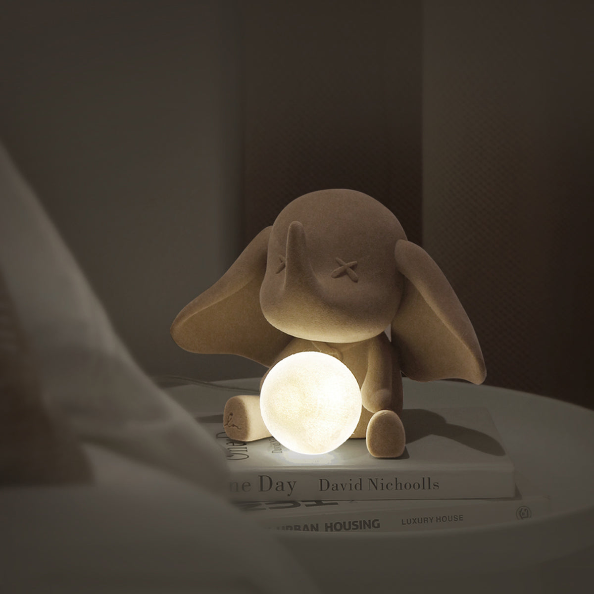 Decorative Elephant Table Lamp  Terracotta Resin Design - Product detail 5