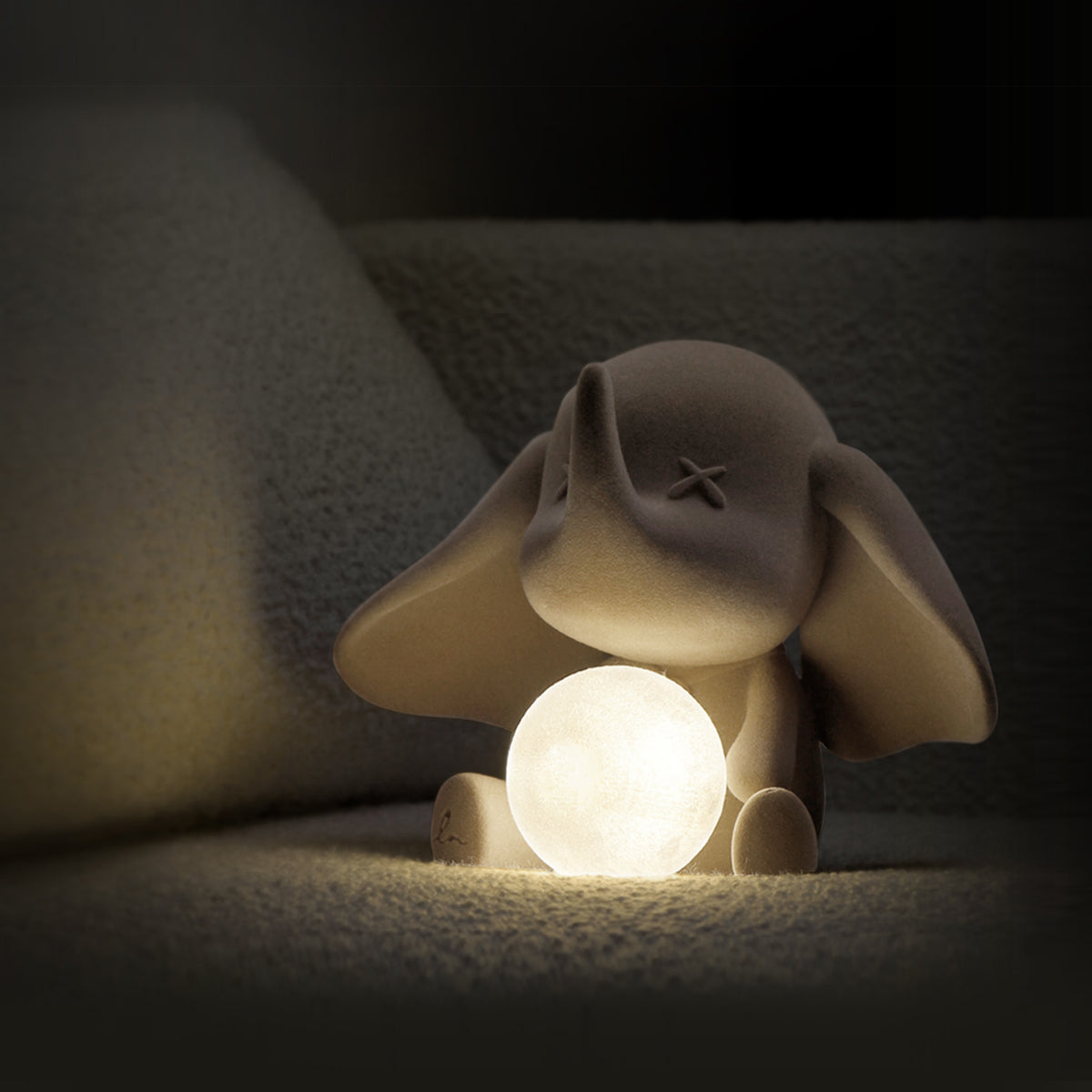 Decorative Elephant Table Lamp  Terracotta Resin Design - Product detail 6