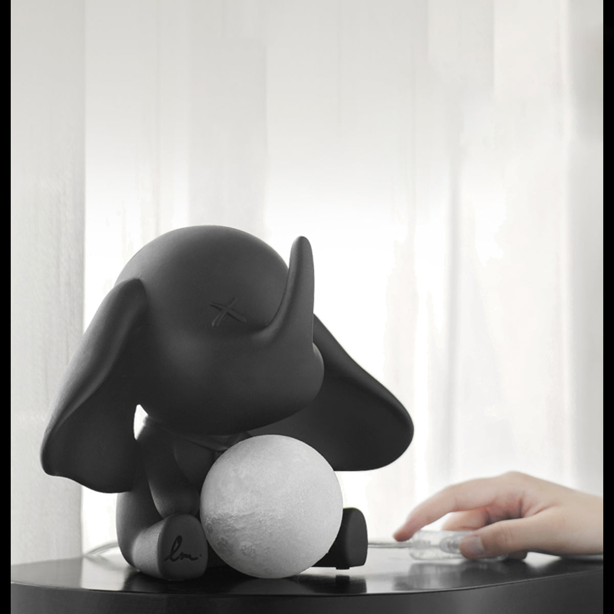 Decorative Elephant Table Lamp  Terracotta Resin Design - Product detail 10