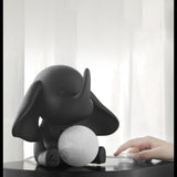 Decorative Elephant Table Lamp  Terracotta Resin Design - Product detail 10