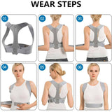 Ergonomic Back Posture Corrector  Adjustable Support System - Product detail 5