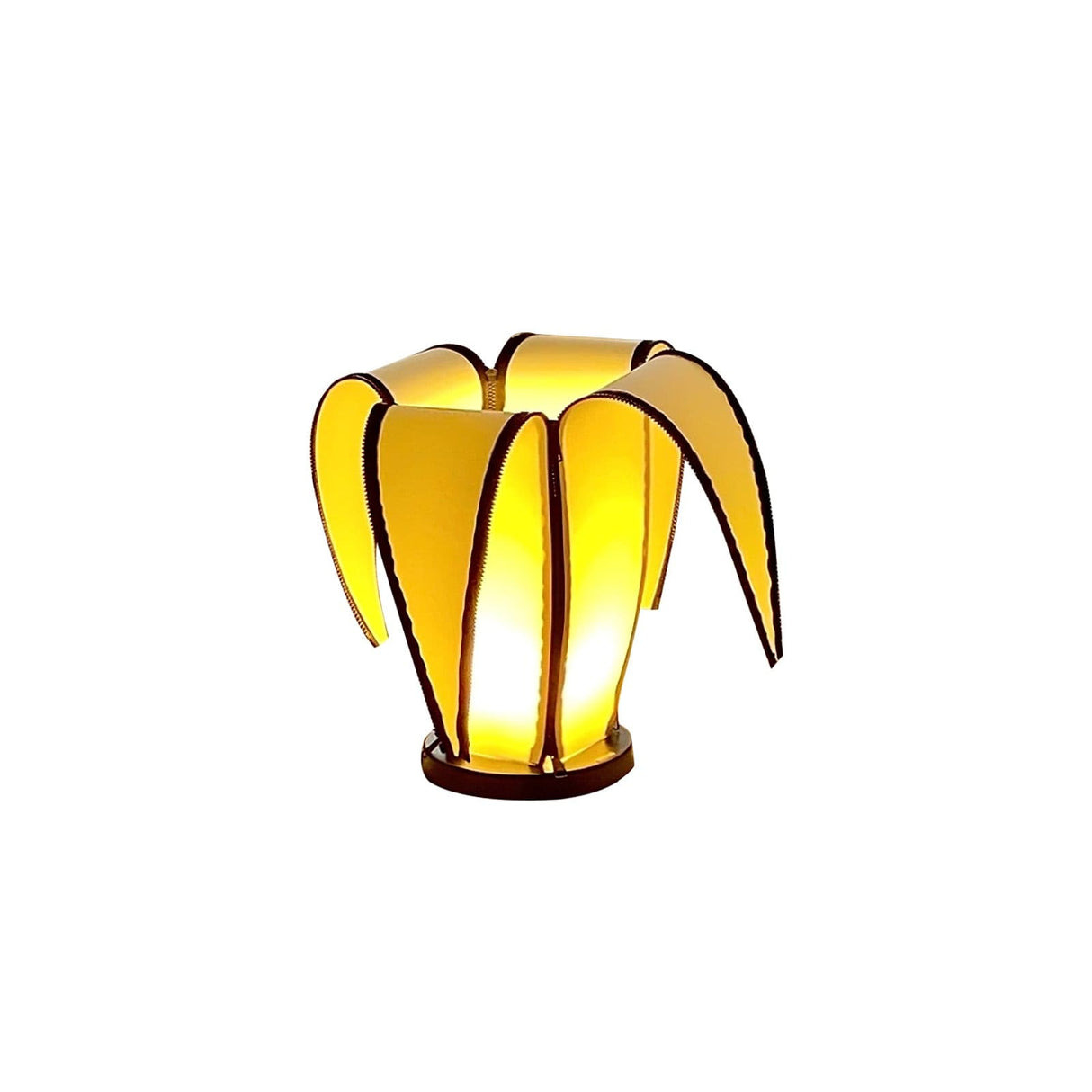 Artistic Table Lamp  Banana Leaf Design With Warm Glow - Product detail 51