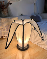Artistic Table Lamp  Banana Leaf Design With Warm Glow - Product detail 28