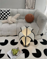 Artistic Table Lamp  Banana Leaf Design With Warm Glow - Product detail 6