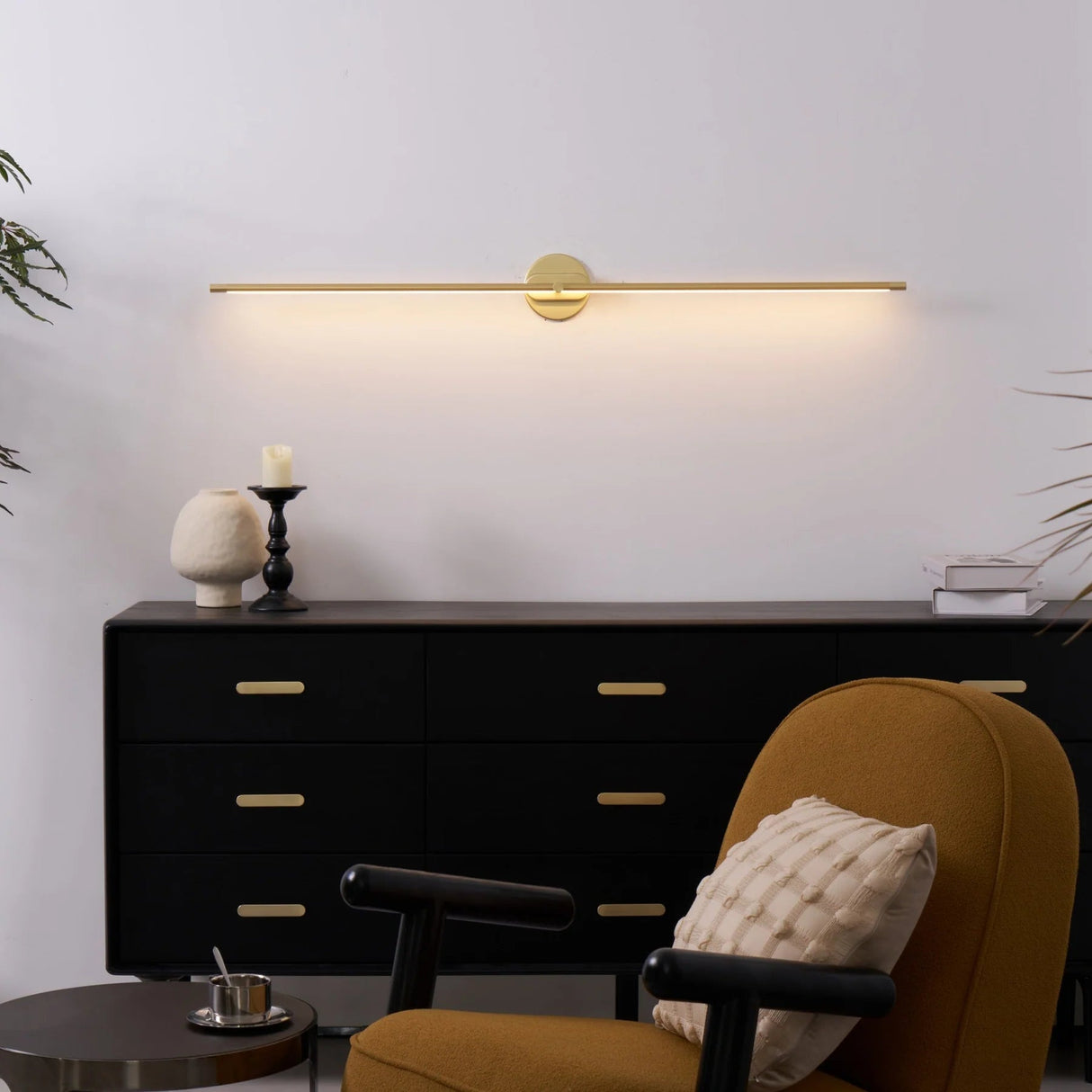 Modern Bathroom Wall Light  Linear LED Bar Above Mirror - Product detail 5