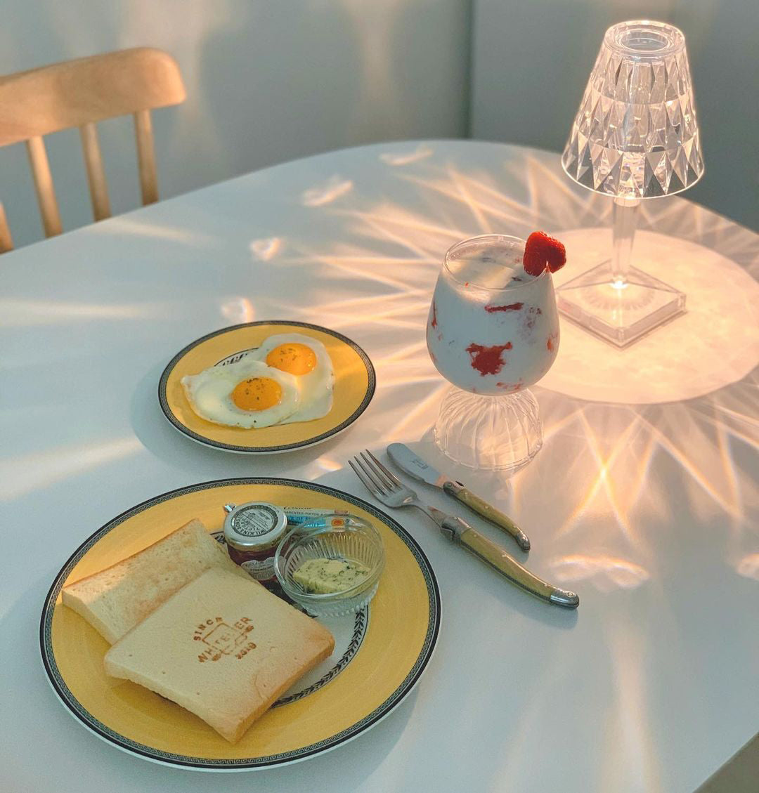 Crystal LED Table Lamp  Touch Control Color Changing Design - Product detail 14