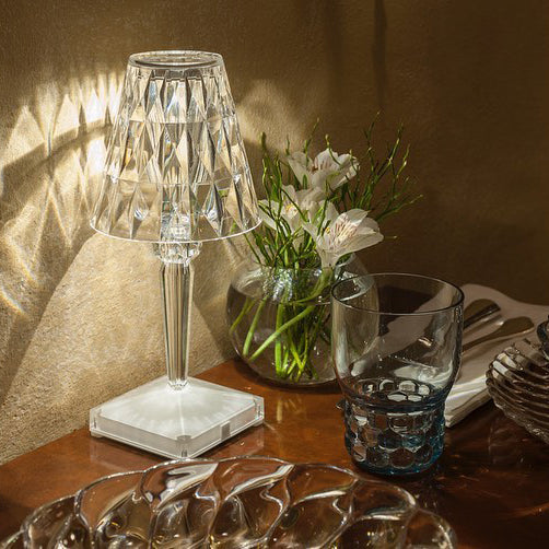 Crystal LED Table Lamp  Touch Control Color Changing Design - Product detail 13