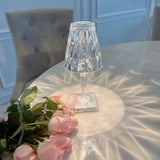 Crystal LED Table Lamp  Touch Control Color Changing Design - Product detail 8