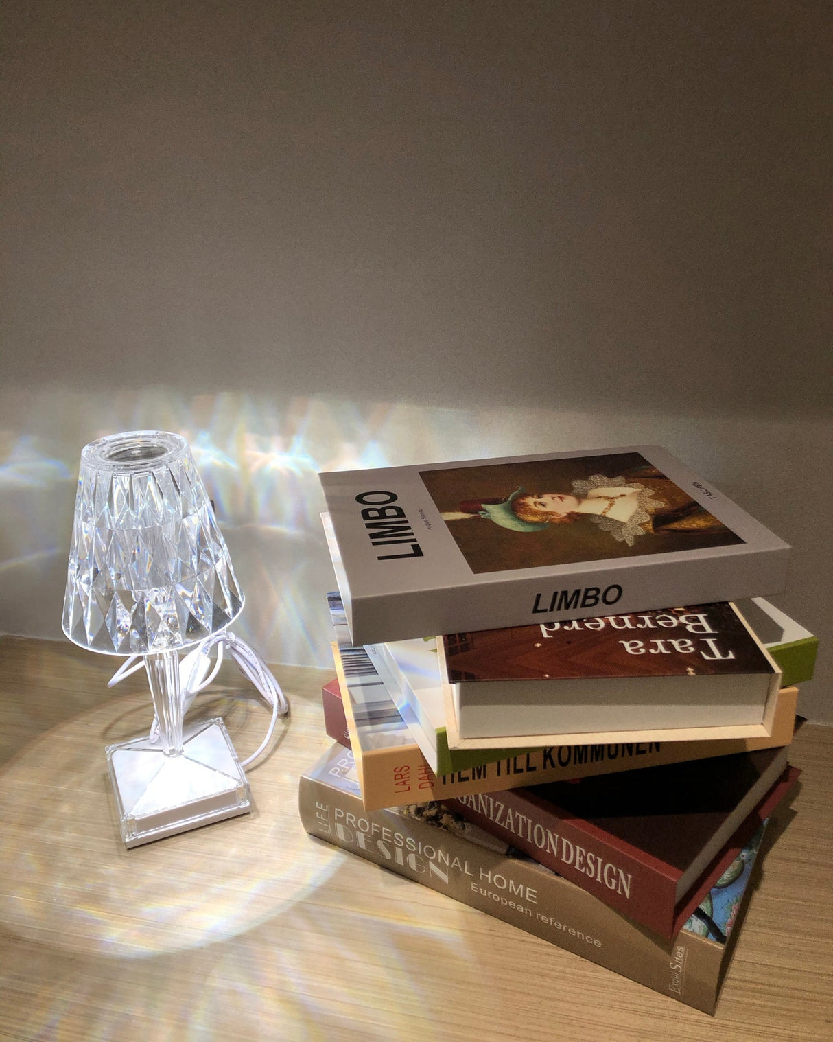 Crystal LED Table Lamp  Touch Control Color Changing Design - Product detail 44