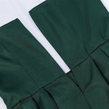 Traditional Dirndl Dress  Emerald Green With Lace Blouse  Apron - Product detail 6