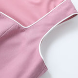 Traditional Dirndl Dress  Mauve Bodice With Floral Cotton Skirt - Product detail 8