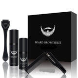 Beard Growth Kit  Complete Care Set with Dermaroller and Natural Oils - Product detail 5
