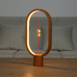 Wooden LED Table Lamp  Magnetic Switch Touch Control - Product detail 4