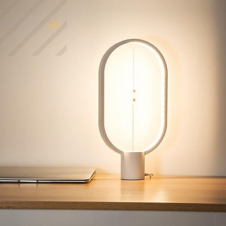 Wooden Table Lamp  Magnetic Touch Control LED Light - Product detail 6