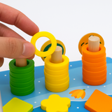 Montessori Learning Toy  Wooden Number Puzzle Board Set - Product detail 5