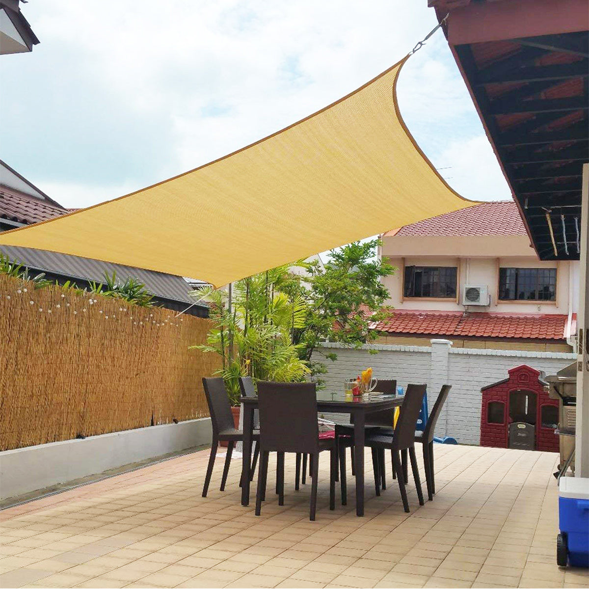 Outdoor Sun Shade Sail  Triangle Waterproof Canopy - Product detail 13