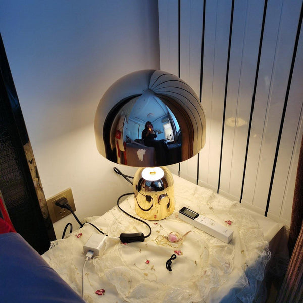 Modern Table Lamp  Gold Metal Dome Design - Product detail 15