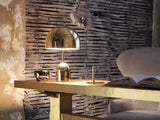 Modern Table Lamp  Chrome Bell Glass Design - Product detail 21