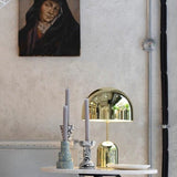 Modern Table Lamp  Chrome Bell Glass Design - Product detail 23