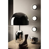 Modern Table Lamp  Chrome Bell Glass Design - Product detail 26