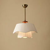 Modern Pendant Light  Pleated Fabric Double-Layer Shade - Product detail 9