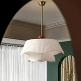 Modern Pendant Light  Pleated Fabric Double-Layer Shade - Product detail 6
