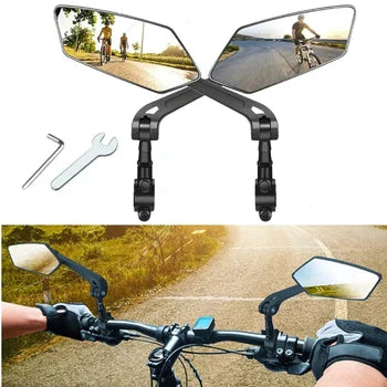 Bike Rearview Mirror  360 Rotatable Wide-Angle Design - Product detail 5