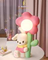 Kids Bunny Table Lamp  Flower Nightlight Design - Product detail 16