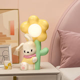 Kids Bunny Table Lamp  Flower Nightlight Design - Product detail 20