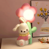 Kids Bunny Table Lamp  Flower Nightlight Design - Product detail 21