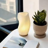 Modern Table Lamp  Sculptural Wave Design - Product detail 15