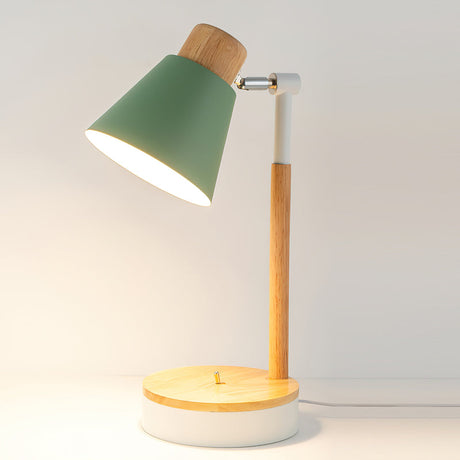 Modern Desk Lamp  Wood and Metal Design - Product detail 16